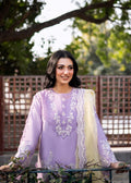Fozia Khalid | Blossom Festive Lawn 25 | Iris XL Lilac Lawn