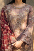 Imrozia Premium | Meeras Luxury Eid 25 | I-220 ZOHRA M Brownish Pink Organza