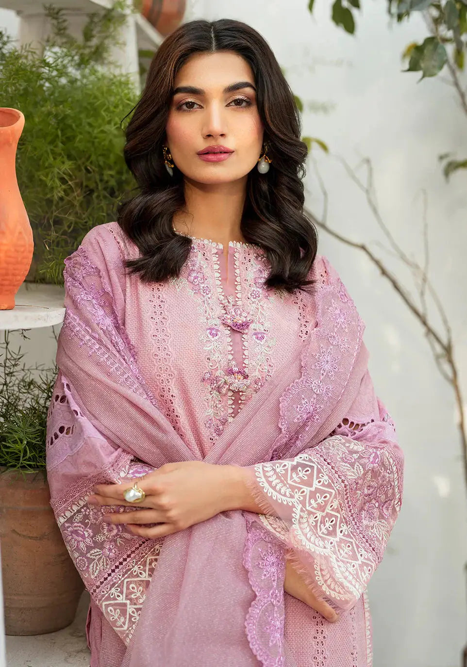 Zarqash | Belle Ame 24 | BL 003 La Rose - Pakistani Designer Dress - by Zarqash | Type: Luxury - 100% Original at Saira Sultan