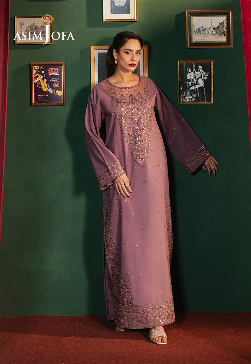 Asim Jofa | Premium Festive | AJPF-09 M Lilac Silk