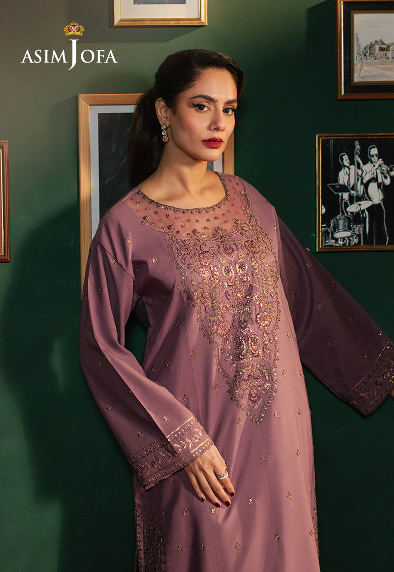 Asim Jofa | Premium Festive | AJPF-09 L Lilac Silk