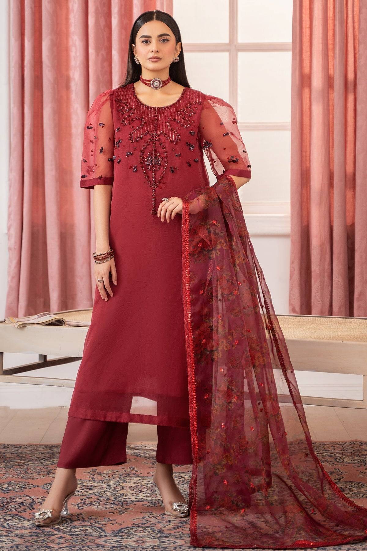 Charizma | Festive Pret | CMA-5-119 - Pakistani Designer Dress - by Charizma | Type: Ladies Clothes - 100% Original at Saira Sultan
