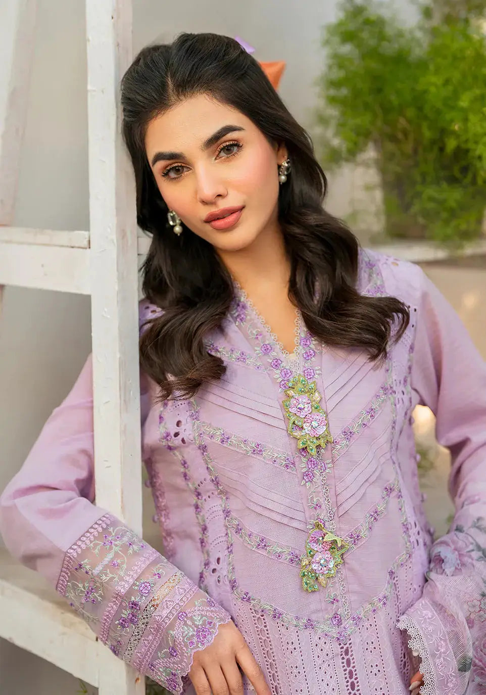 Zarqash | Belle Ame 24 | BL 005 Periwinkle - Pakistani Designer Dress - by Zarqash | Type: Luxury - 100% Original at Saira Sultan
