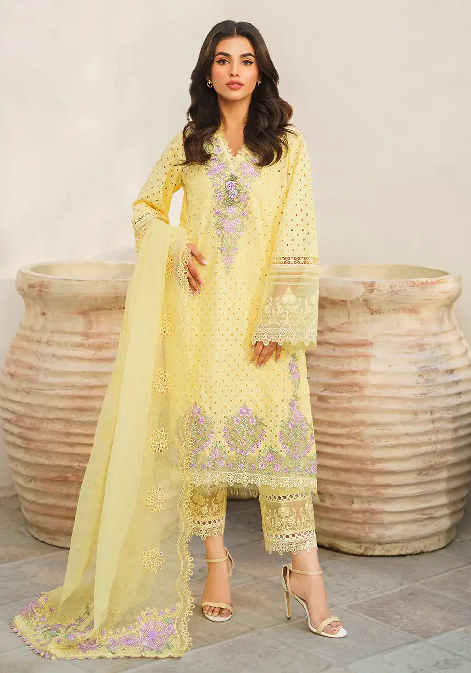 Zarqash | Belle Ame 24 | BL004 Belles Fleurs - Pakistani Designer Dress - by Zarqash | Type: Luxury - 100% Original at Saira Sultan