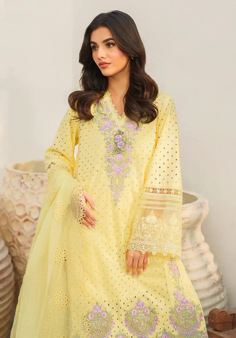Zarqash | Belle Ame 24 | BL004 Belles Fleurs - Pakistani Designer Dress - by Zarqash | Type: Luxury - 100% Original at Saira Sultan