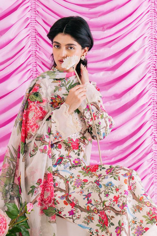 Ayzel | Renisa Lawn Collection | ZOE - Pakistani Designer Dress - by Ayzel | Type: Casuals - 100% Original at Saira Sultan