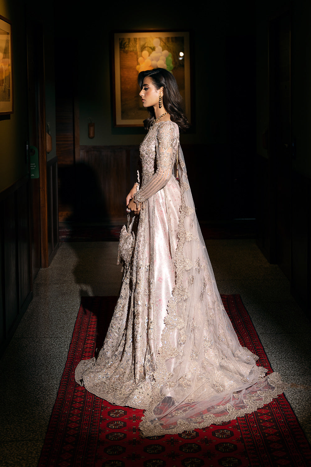 Saira Rizwan | Festive Formals 24 | RIGEL-SRF-D-03 XS Off White Net
