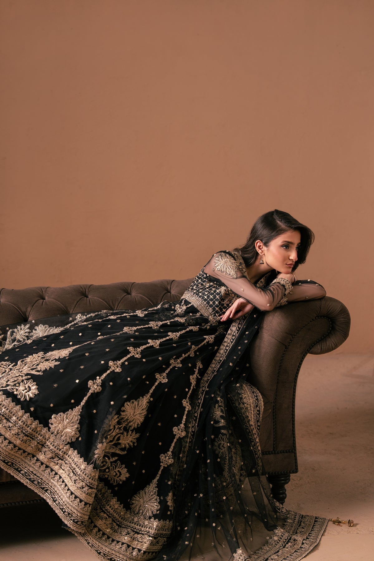 Malook | Rashq e Qamar | Reya M Black Organza