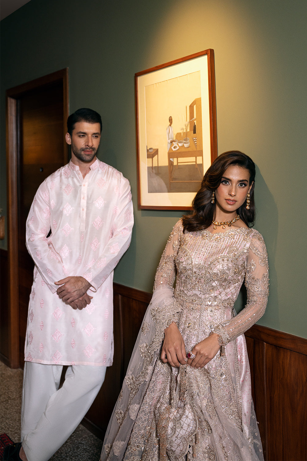 Saira Rizwan | Festive Formals 24 | RIGEL-SRF-D-03 XL Off White Net