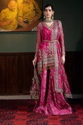 Saira Rizwan | Festive Formals 24 | ENORE-SRF-D-07 XS Magenta Organza