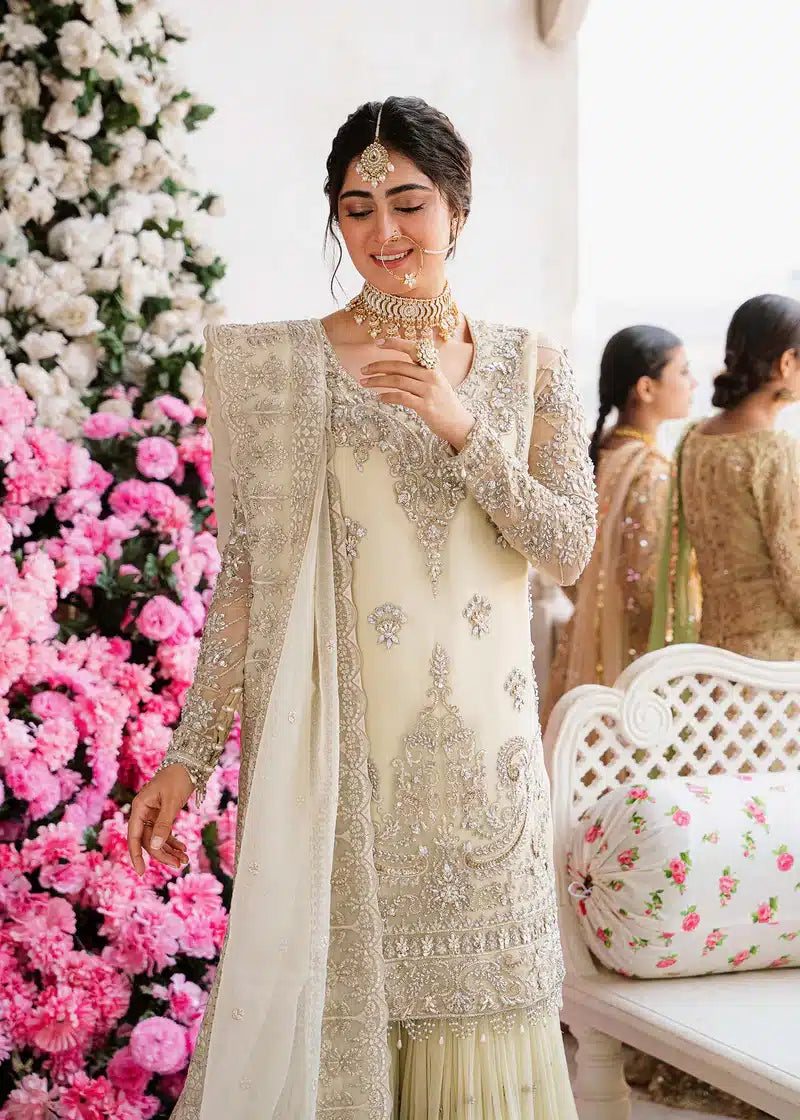Akbar Aslam | Shadmani Luxury Formals 23 | Nahla - Pakistani Designer Dress - by Akbar Aslam | Type: Bridal - 100% Original at Saira Sultan