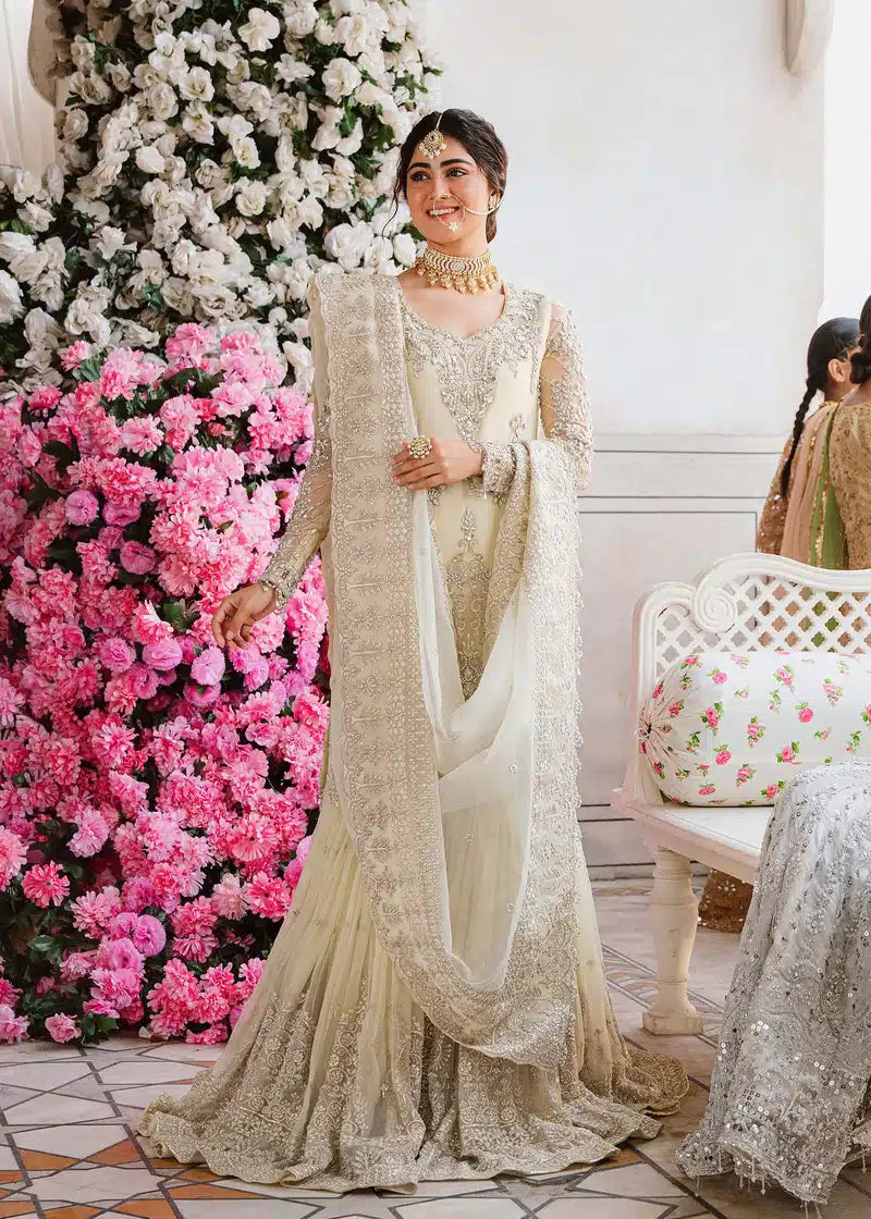 Akbar Aslam | Shadmani Luxury Formals 23 | Nahla - Pakistani Designer Dress - by Akbar Aslam | Type: Bridal - 100% Original at Saira Sultan