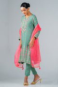 Ego | Diva Premium | NURA 3 PIECE L Mint Green Silk