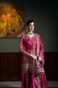 Saira Rizwan | Festive Formals 24 | ENORE-SRF-D-07 XL Magenta Organza