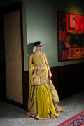 Saira Rizwan | Festive Formals 24 | SERA-SRF-D-08 S Gold Organza