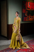 Saira Rizwan | Festive Formals 24 | SERA-SRF-D-08 XS Gold Organza