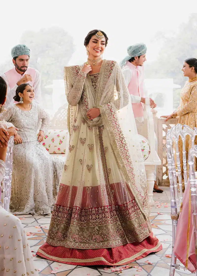 Akbar Aslam | Shadmani Luxury Formals 23 | Kaneel - Pakistani Designer Dress - by Akbar Aslam | Type: Luxury - 100% Original at Saira Sultan