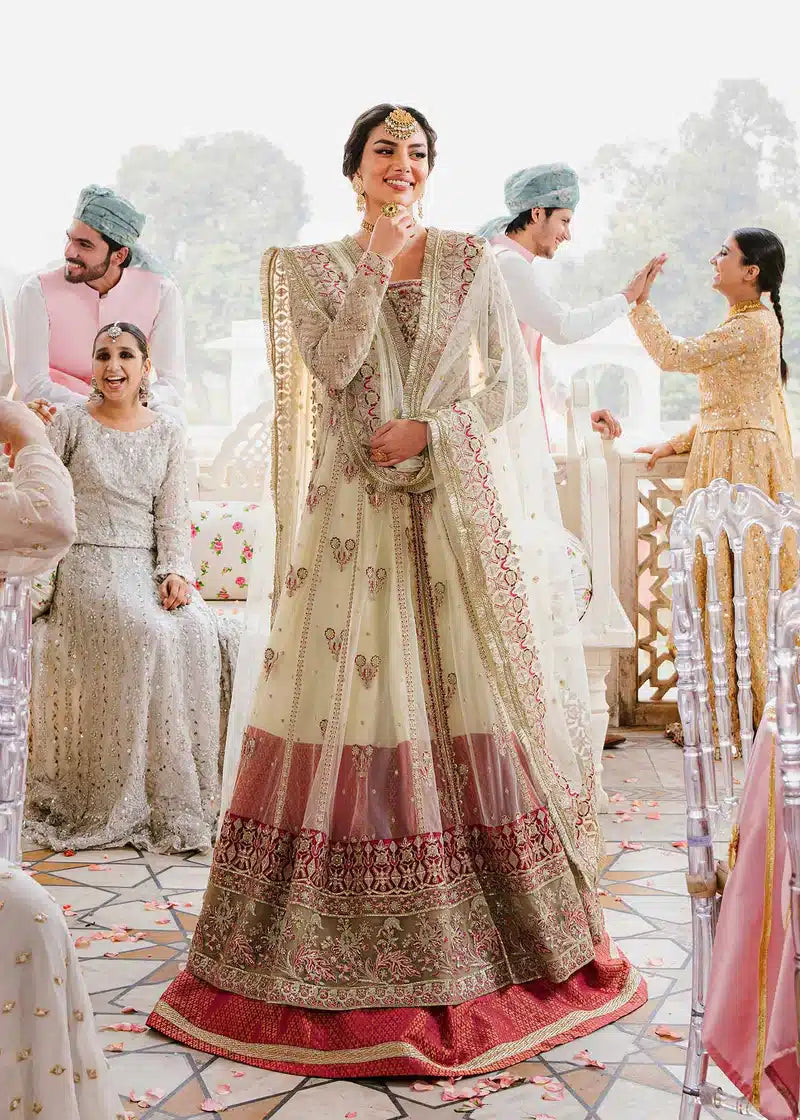 Akbar Aslam | Shadmani Luxury Formals 23 | Kaneel - Pakistani Designer Dress - by Akbar Aslam | Type: Luxury - 100% Original at Saira Sultan