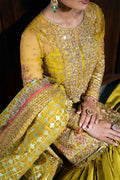Saira Rizwan | Festive Formals 24 | SERA-SRF-D-08 L Gold Organza