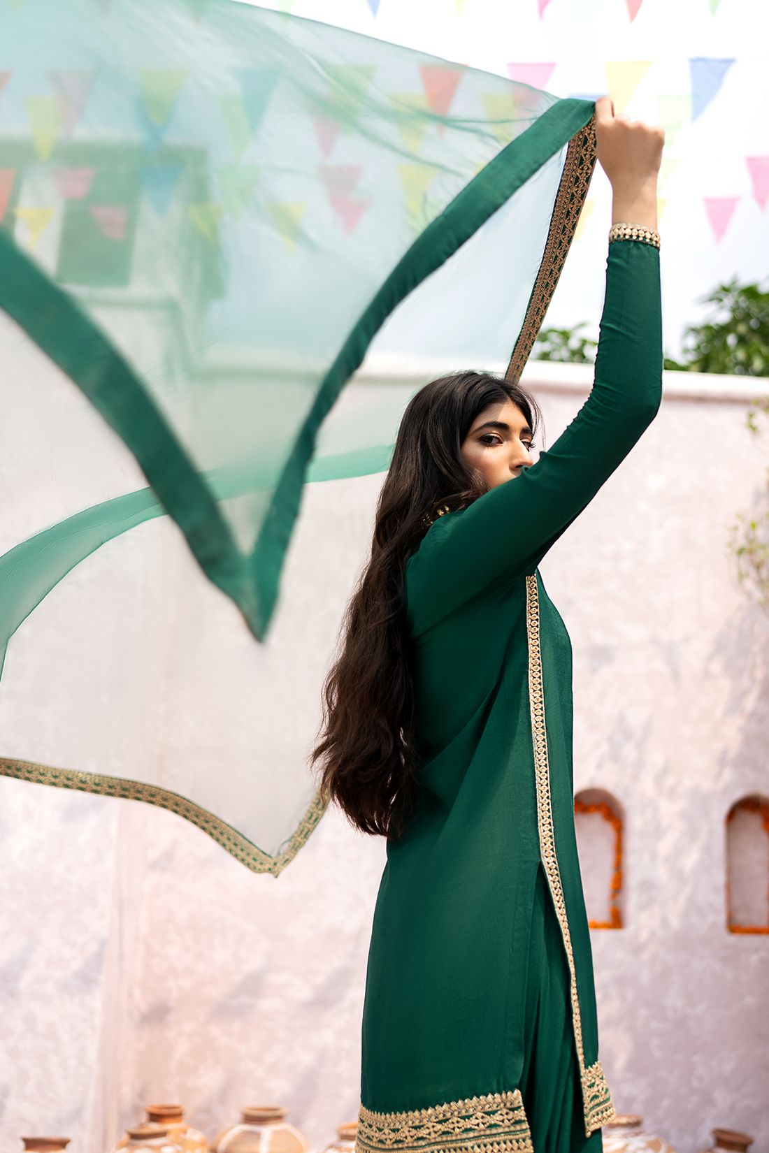 Erum Khan | Sakhiyan Formals | LILY - Pakistani Designer Dress - by Erum Khan | Type: Formal - 100% Original at Saira Sultan