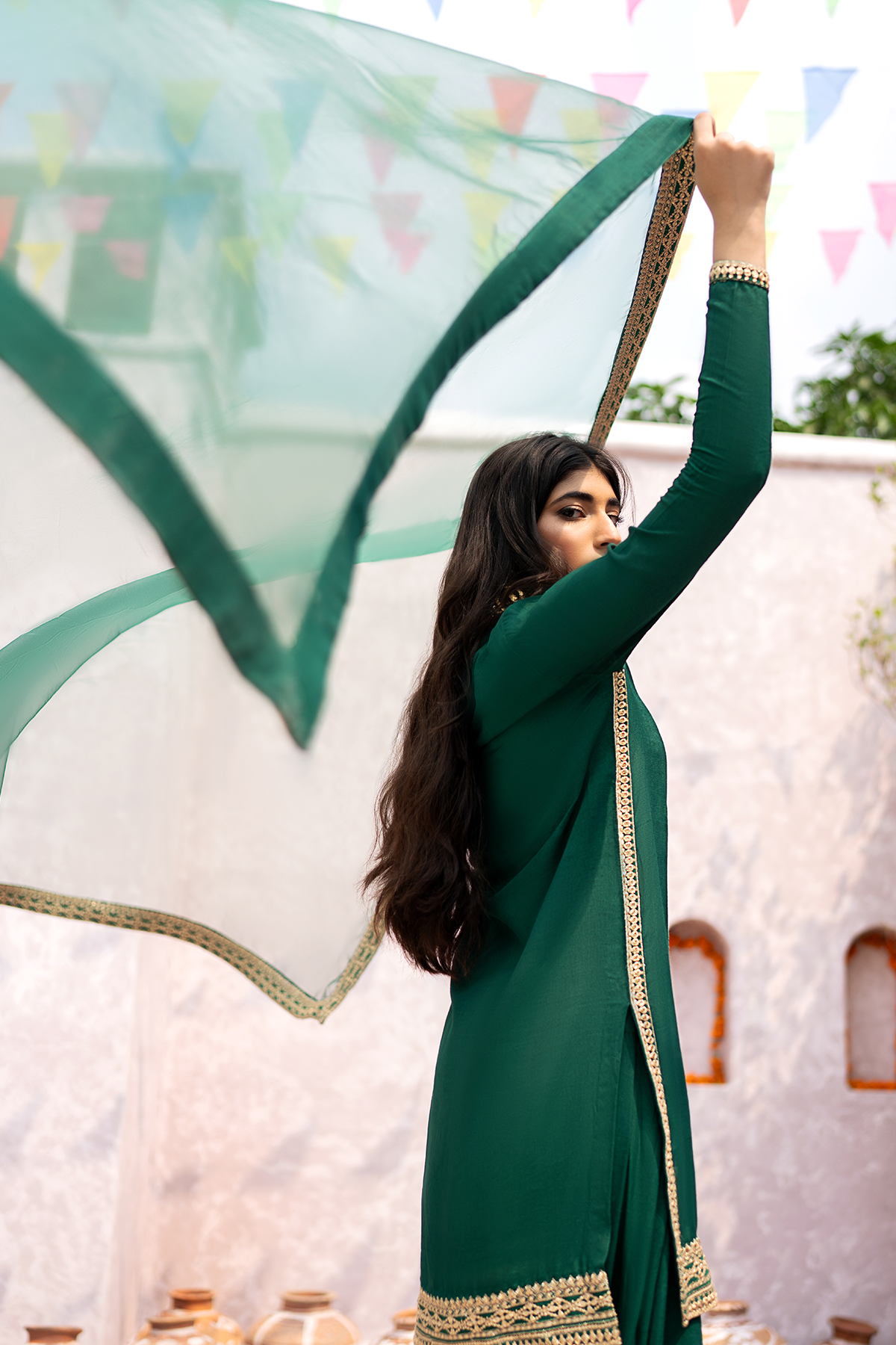 Erum Khan | Sakhiyan Formals | LILY - Pakistani Designer Dress - by Erum Khan | Type: Formal - 100% Original at Saira Sultan