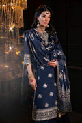 Al Karam | Festive Summer 25 | A-10 S Navy Blue Lawn