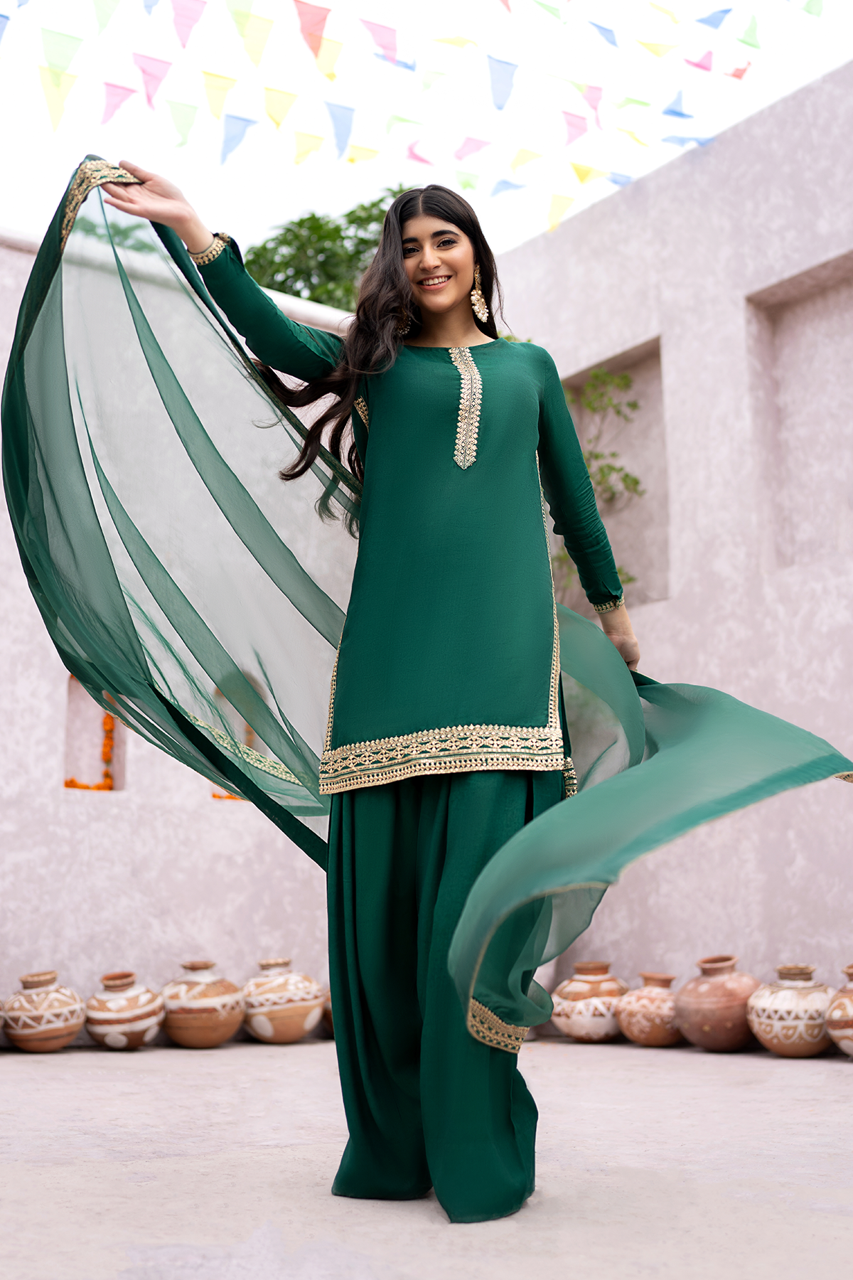 Erum Khan | Sakhiyan Formals | LILY - Pakistani Designer Dress - by Erum Khan | Type: Formal - 100% Original at Saira Sultan