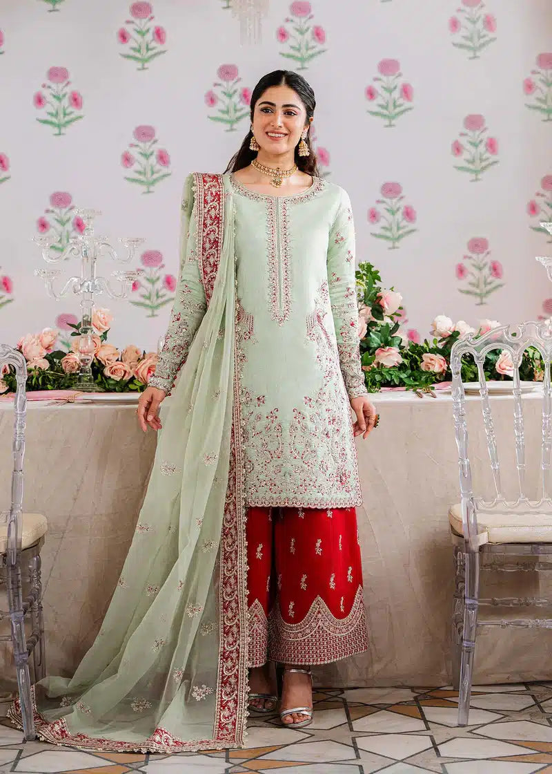 Akbar Aslam | Shadmani Luxury Formals 23 | Zari - Pakistani Designer Dress - by Akbar Aslam | Type: Bridal - 100% Original at Saira Sultan