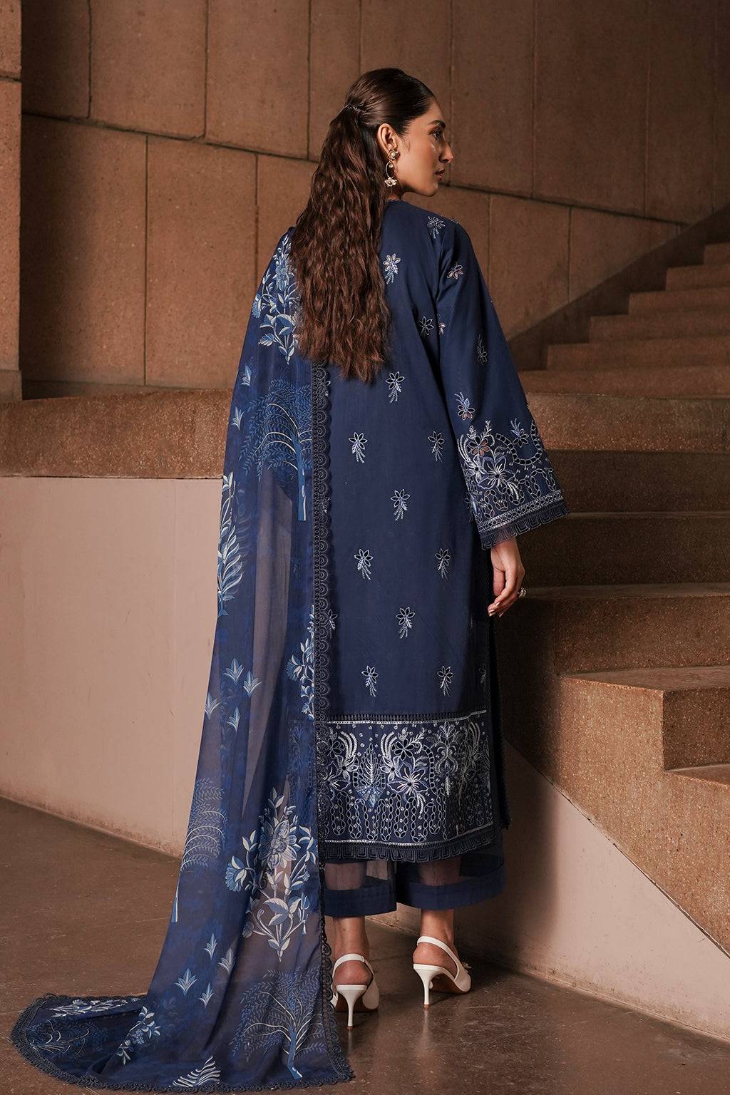 Afrozeh | Chikankari Lawn 24 | Capri - Pakistani Designer Dress - by Afrozeh | Type: Luxury - 100% Original at Saira Sultan