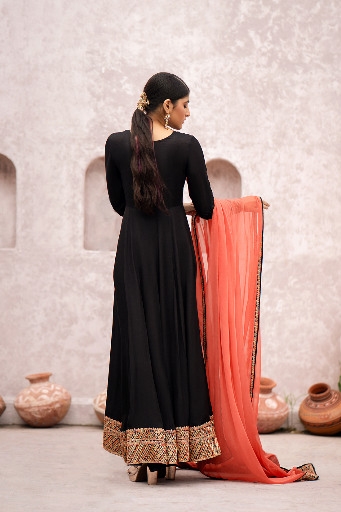 Erum Khan | Sakhiyan Formals | CHAMELI - Pakistani Designer Dress - by Erum Khan | Type: Formal - 100% Original at Saira Sultan