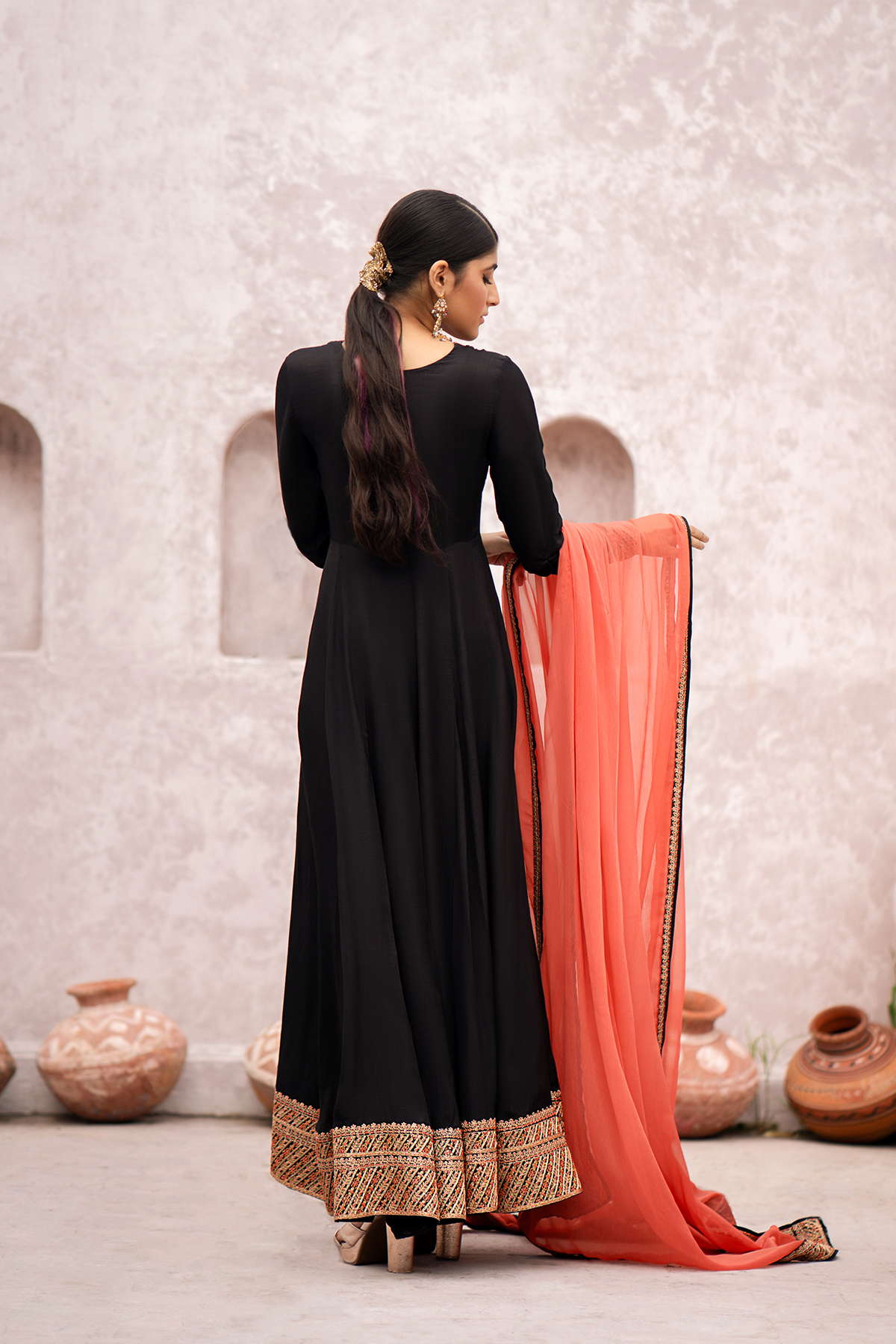 Erum Khan | Sakhiyan Formals | CHAMELI - Pakistani Designer Dress - by Erum Khan | Type: Formal - 100% Original at Saira Sultan