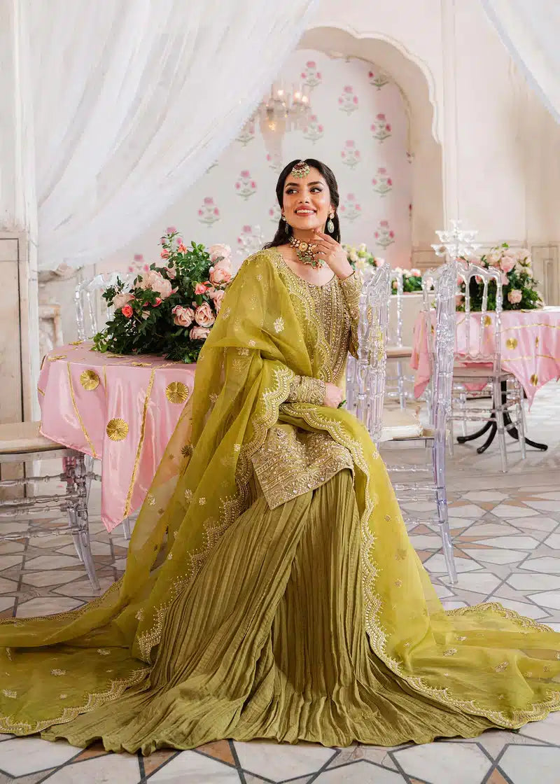 Akbar Aslam | Shadmani Luxury Formals 23 | Meharzad - Pakistani Designer Dress - by Akbar Aslam | Type: Bridal - 100% Original at Saira Sultan