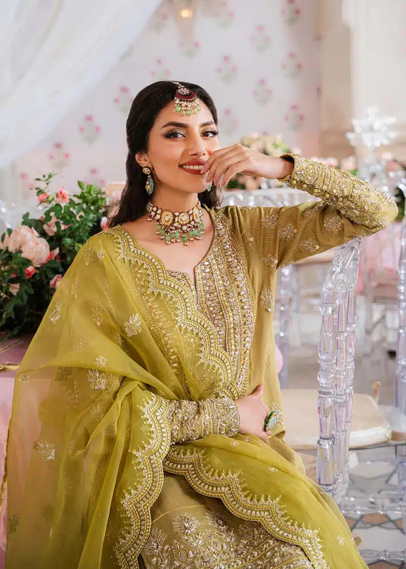 Akbar Aslam | Shadmani Luxury Formals 23 | Meharzad - Pakistani Designer Dress - by Akbar Aslam | Type: Bridal - 100% Original at Saira Sultan