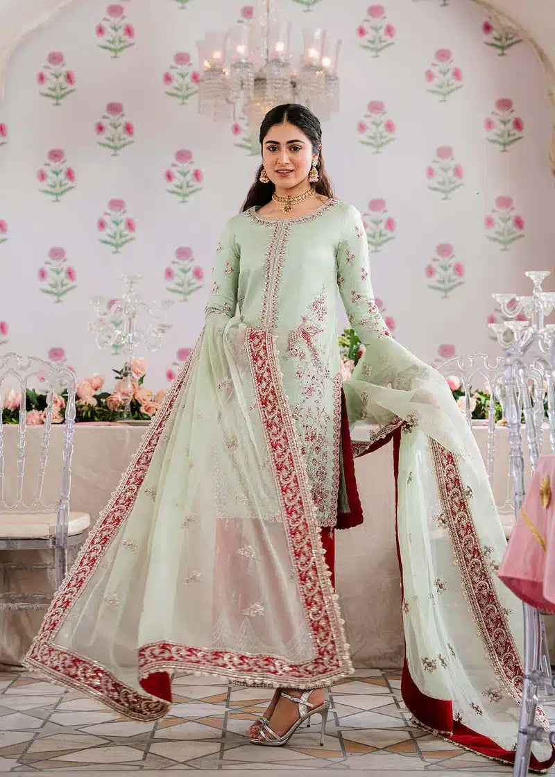 Akbar Aslam | Shadmani Luxury Formals 23 | Zari - Pakistani Designer Dress - by Akbar Aslam | Type: Bridal - 100% Original at Saira Sultan