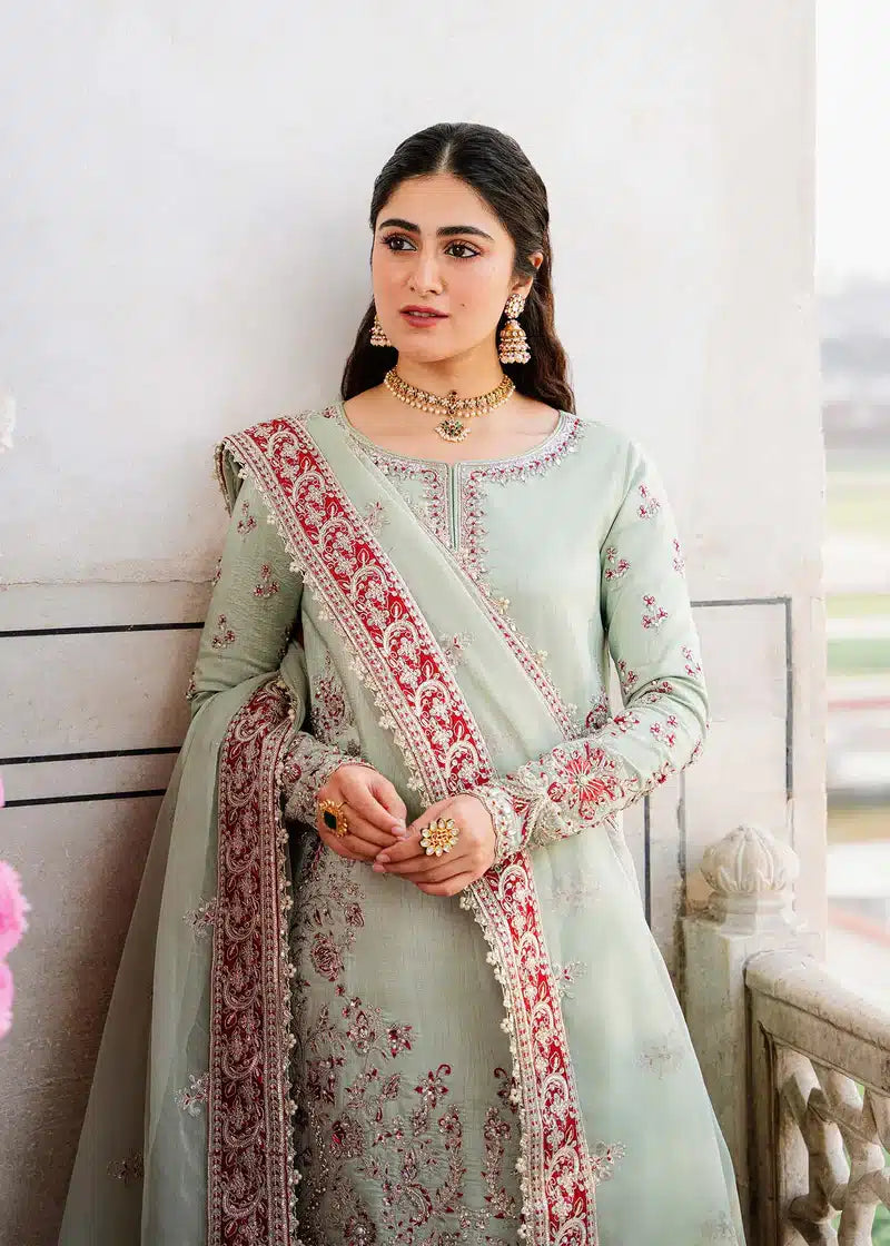 Akbar Aslam | Shadmani Luxury Formals 23 | Zari - Pakistani Designer Dress - by Akbar Aslam | Type: Bridal - 100% Original at Saira Sultan
