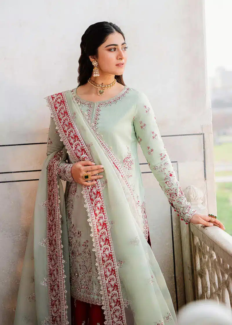Akbar Aslam | Shadmani Luxury Formals 23 | Zari - Pakistani Designer Dress - by Akbar Aslam | Type: Bridal - 100% Original at Saira Sultan