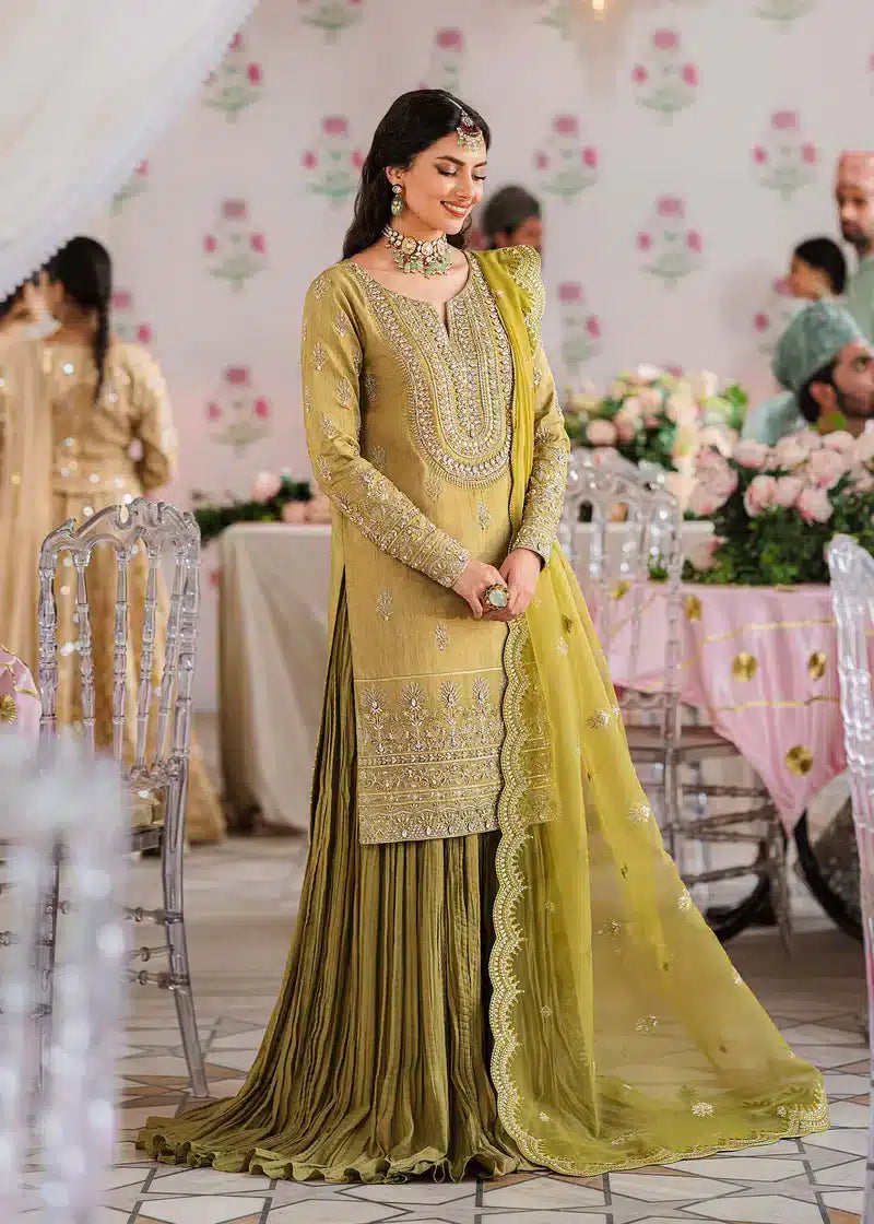 Akbar Aslam | Shadmani Luxury Formals 23 | Meharzad - Pakistani Designer Dress - by Akbar Aslam | Type: Bridal - 100% Original at Saira Sultan