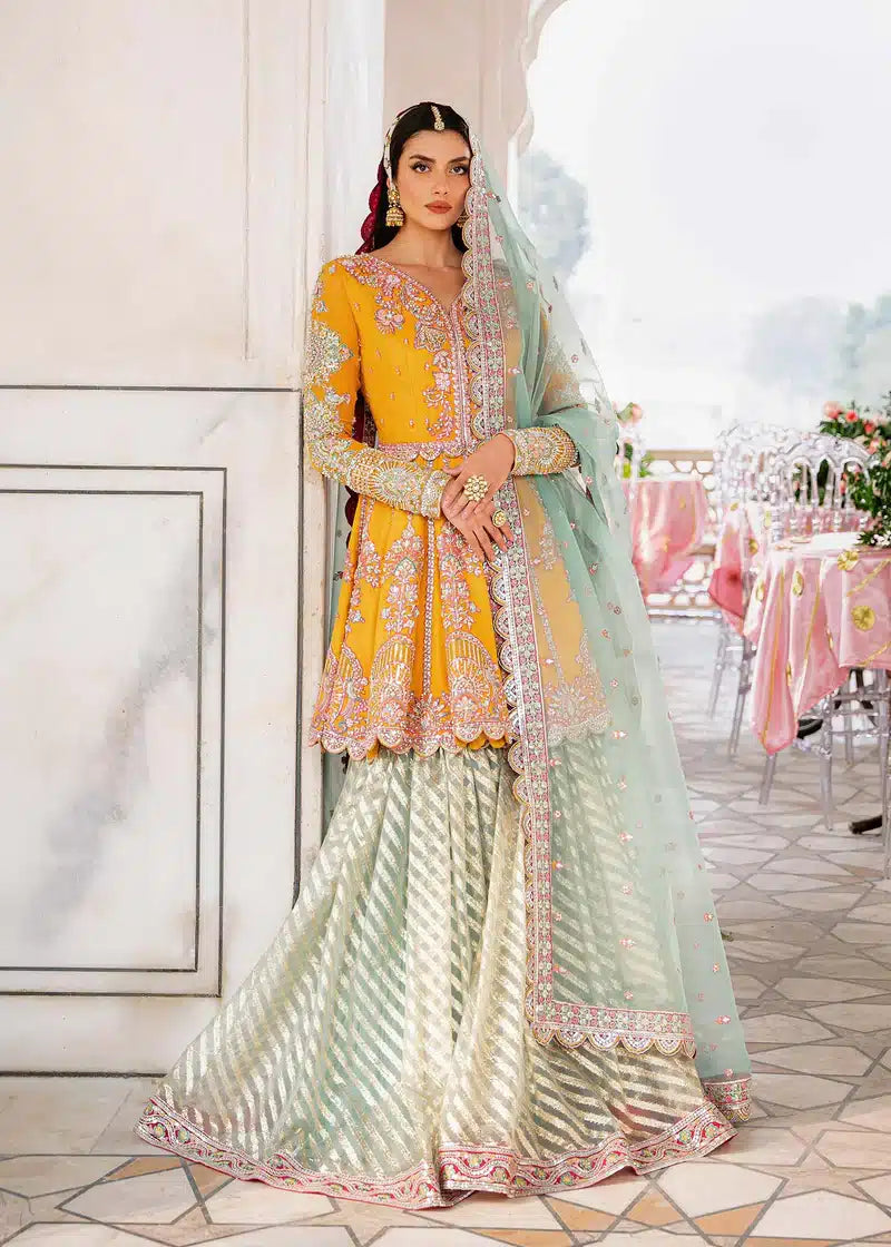 Akbar Aslam | Shadmani Luxury Formals 23 | Dilaab - Pakistani Designer Dress - by Akbar Aslam | Type: Bridal - 100% Original at Saira Sultan