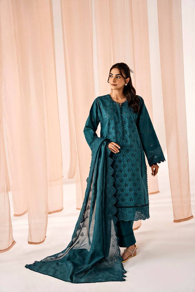 Florent | Festive Lawn 24 | FLF - 4 - Pakistani Designer Dress - by Florent | Type: Luxury - 100% Original at Saira Sultan