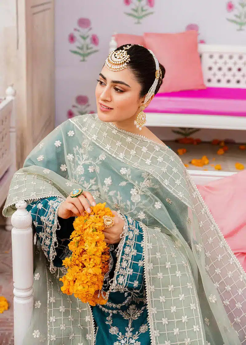 Akbar Aslam | Shadmani Luxury Formals 23 | Zohra - Pakistani Designer Dress - by Akbar Aslam | Type: Bridal - 100% Original at Saira Sultan