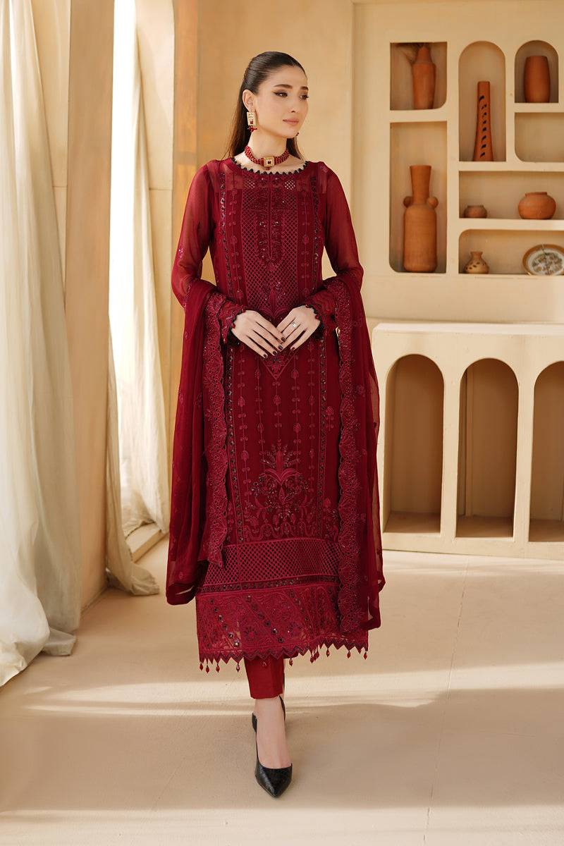 Maryams | Afsaneh Luxury Chiffon | Aria - Pakistani Designer Dress - by Maryams | Type: Ladies Clothes - 100% Original at Saira Sultan