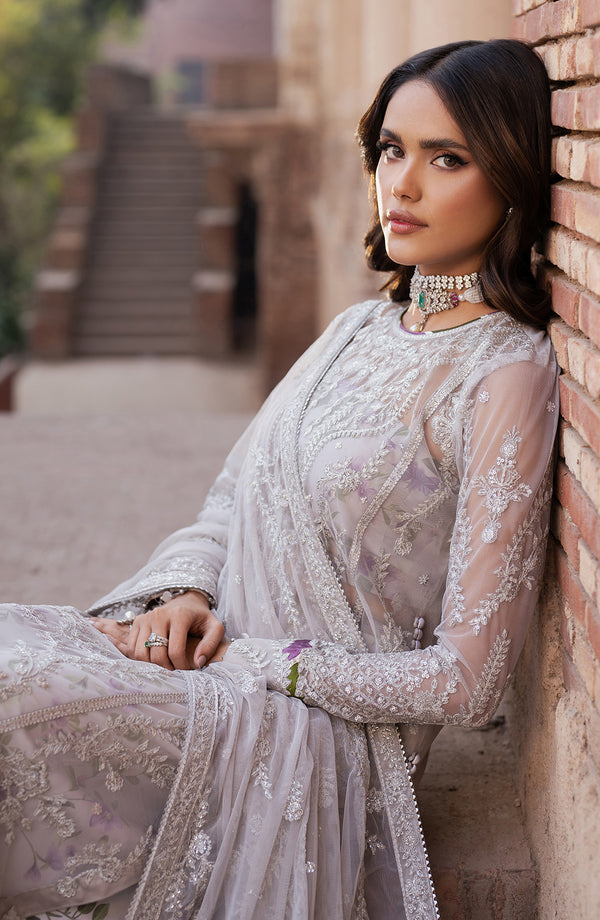 Zarif | Shehnai Luxury Wedding Edit | BARSHA L White Net