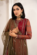 Zarif | Formal Edit 25 | ZFE-02 ALISON M Maroon Net