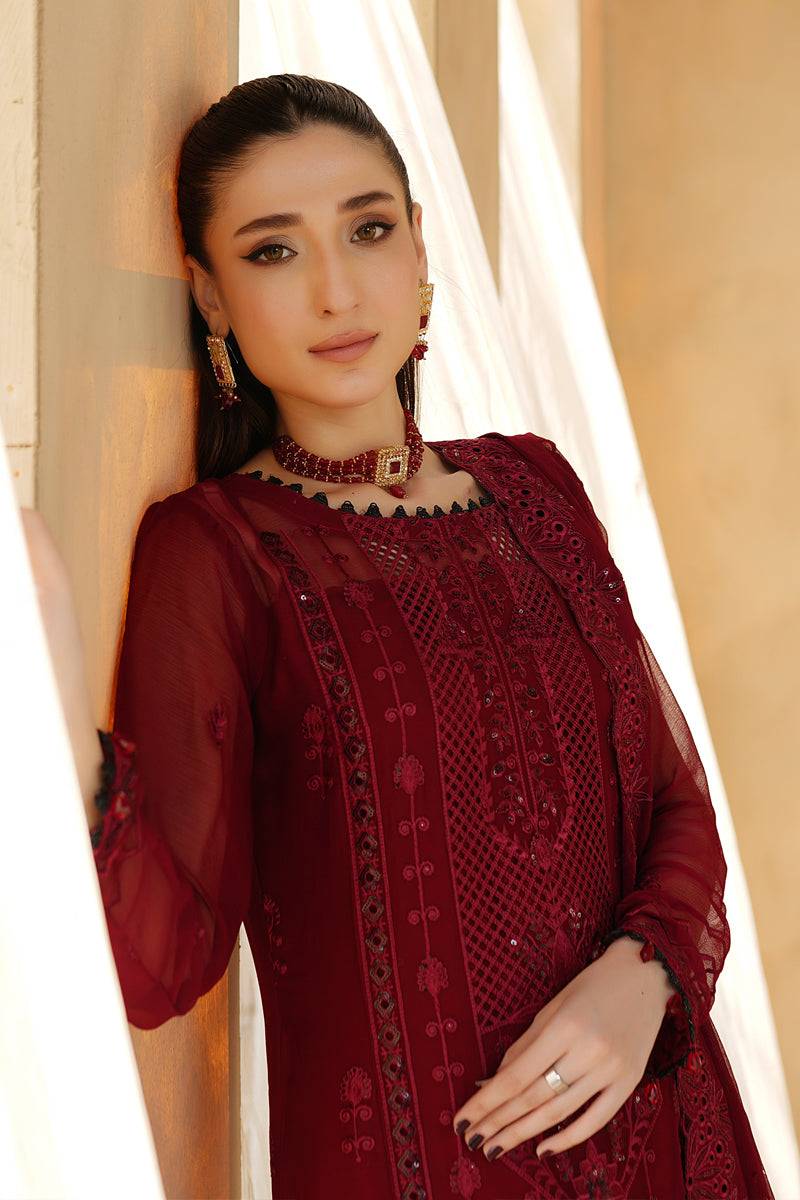 Maryams | Afsaneh Luxury Chiffon | Aria - Pakistani Designer Dress - by Maryams | Type: Ladies Clothes - 100% Original at Saira Sultan