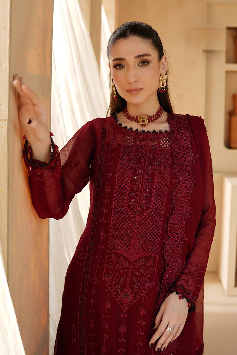 Maryams | Afsaneh Luxury Chiffon | Aria - Pakistani Designer Dress - by Maryams | Type: Ladies Clothes - 100% Original at Saira Sultan