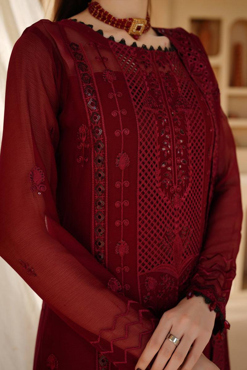 Maryams | Afsaneh Luxury Chiffon | Aria - Pakistani Designer Dress - by Maryams | Type: Ladies Clothes - 100% Original at Saira Sultan