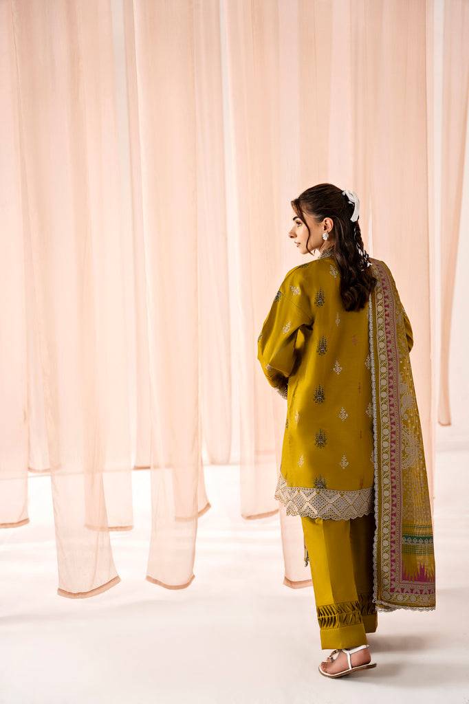 Florent | Festive Lawn 24 | FLF - 1A - Pakistani Designer Dress - by Florent | Type: Luxury - 100% Original at Saira Sultan
