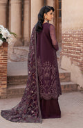 Zarif | Shehnai Luxury Wedding Edit | SEMIRA S Plum Net