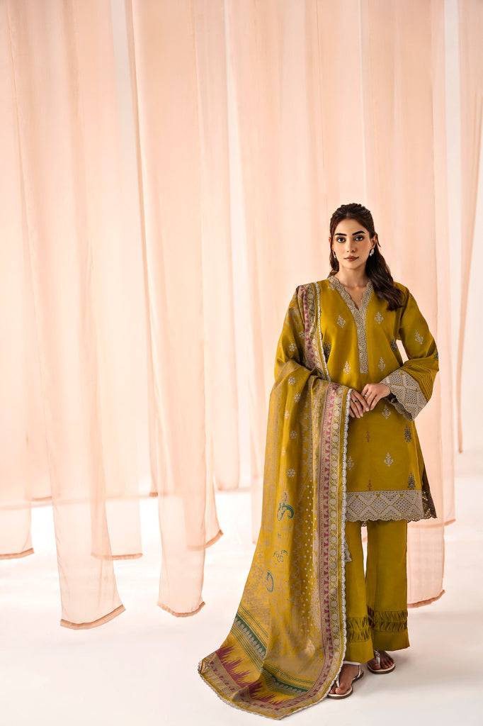 Florent | Festive Lawn 24 | FLF - 1A - Pakistani Designer Dress - by Florent | Type: Luxury - 100% Original at Saira Sultan