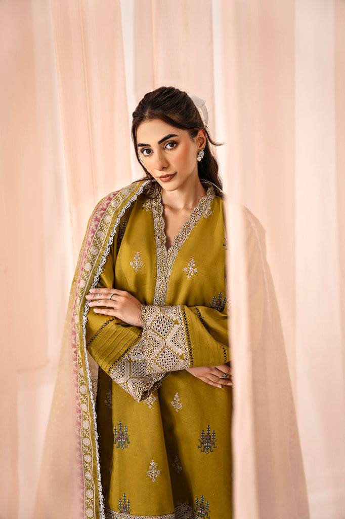 Florent | Festive Lawn 24 | FLF - 1A - Pakistani Designer Dress - by Florent | Type: Luxury - 100% Original at Saira Sultan